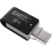 EMTEC USB FlashDrive 64GB Emtec Mobile & Go Dual USB3.2 - USB-C T260