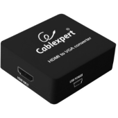 ENERGENIE Adaptor Gembird DSC-HDMI-VGA-001, HDMI - VGA + 3.5mm jack, Black