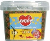 ENJOY Hrană pentru peşti exotici Large, Granule 88g/225ml