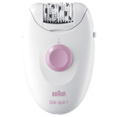 Epilator Braun SE1170, 20 pensete, 1 viteza, alb/roz