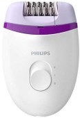 Epilator Philips Satinelle Essential BRE225/00, 2 viteze (Alb/Mov)