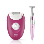 Epilator Silk-epil Braun 3-420, 20 pensete (Roz)