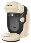 Espressor Bosch Tassimo Style TAS1107, 1400 W, 0.7 L, 3.3 Bari, Autocuratare, Decalcifiere (Crem)