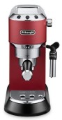 Espressor manual DeLonghi Dedica Style EC685.R, 1300 W, 15 Bar, 1.1 l, Slim (Rosu)