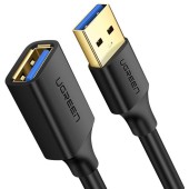 extensie a cablului USB 3.0 ( femeie ) - USB 3.0 ( barbat ) 1,5 m, negru ( US129 30126 )