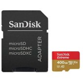 Extreme MicroSDXC, 400GB, UHS-I U3, Clasa 10, V30 + Adaptor SD