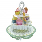 Felicitare 3D Pirouettes, cupcake