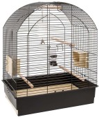 FERPLAST Colivie pentru păsări GRETA, gratii negre 69,5x44,5x84cm