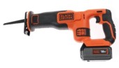 Fierastrau sabie cu acumulator Black&Decker BDCR18M1-QW, 18 V, 4 Ah