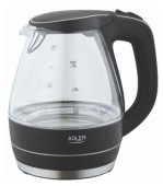 Fierbator apa Adler AD 1224, 2000 W, 1.5 L (Negru)