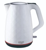 Fierbator apa Adler AD 1277, 2200 W, 1.7 L (Alb)