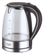 Fierbator de apa Adler AD 1225, 2000 W, 1.7 L (Transparent)