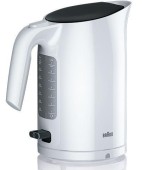 Fierbator de apa Braun WK3100WH PurEase, 2200 W, 1.7 l (Alb)