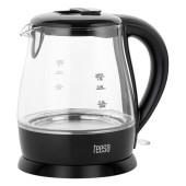 Fierbator de apa Teesa TSA1030B, 1630 W, 1 l, Sticla (Negru)