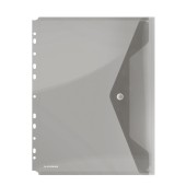 Fila protectie A4 Donau transparenta cu capsa 200 microni 4 buc/set