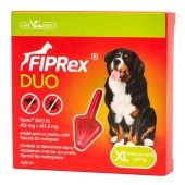 FIPREX Duo, deparazitare externă câini, pipetă repelentă, XL(40 - 60kg), 1buc