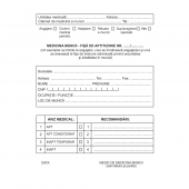 Fisa aptitudini medicina muncii, A5