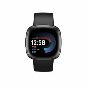 Fitbit Ceas smartwatch Fitbit Versa 4 Black/Graphite Aluminum