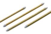 FLAMINGO Bară din lemn cu capăt de plastic 4 buc, 35cm (2x10mm, 2x12mm)