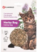 FLAMINGO Catnip Plic cu iarba pisicii, pentru educare şi joacă 15g