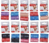 FLAMINGO Saci igienici pt colectare excremente 2 role x 20 buc, diferite culori