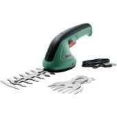 Foarfeca de taiat iarba/arbusti pe acumulator Bosch EasyShear,3.6 V,lama iarba 100 mm,lama arbusti 120 mm,include acumulator 3.6 V 1.5 Ah + incarcator