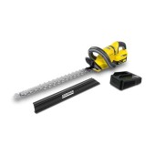 Foarfeca electrica tuns gard viu Karcher HGE 18-50, Cu acumulator 18 V 2.5 Ah, Lungime de taiere 50 cm, 2700 cpm (Negru/Galben)