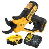 Foarfeca pentru taiat vie si crengi pe acumulator DCMPP568P1, diametru taiere maxim 38 mm, 18V/1x5.0 Ah Dewalt