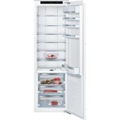 Frigider incorporabil cu 1 usa Bosch KIF81PFE0, 289 l, Clasa E, FreshSense, Raft ajustabil, SuperCooling, VitaFresh, H 177.5 cm, Argintiu