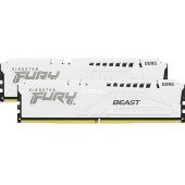 FURY Beast White 64GB DDR5 6000MHz CL40 Dual Channel Kit