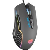 FURY Mouse Gaming Fury Hustler, USB, iluminare RGB, Gri