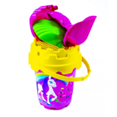 Galetusa pentru nisip cu accesorii, 6 piese