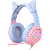 Gaming headphones ONIKUMA K9 7.1 Pink/Blue