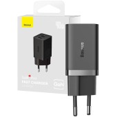 GaN5 40W, 2x USB C Negru