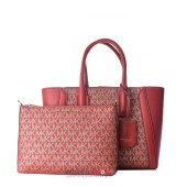 Geanta Michael Kors Kali 35F2G6KC5V-CHILI-GLD, 24 x 18 x 8, Rosu