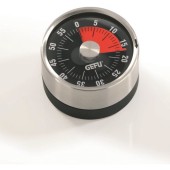 GEFU OPTICO Mechanical kitchen timer Black, Stainless steel