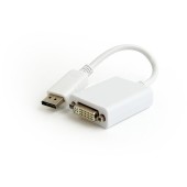 GEMBIRD Adaptor Gembird Displayport Male - DVI-I Female, White