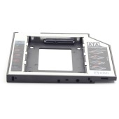 GEMBIRD Adaptor HDD Caddy Gembird HDD/SSD MF-95-01, pentru unitati optice de tipul slot-loading sau mai subtiri de 9.5 mm