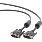 Gembird DVI-D/DVI-D (24+1) video cable dual link cable black 3m