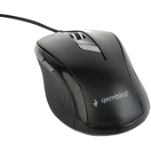 GEMBIRD Mouse optic Gembird MUS-6B-01, 1600 DPI, Negru