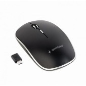 GEMBIRD Mouse Optic Gembrid MUSW-4BSC-01, USB Wireless, Black