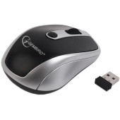 GEMBIRD Mouse wireless Gembird MUSW-002, USB, 1600 DPI, Negru/Argintiu