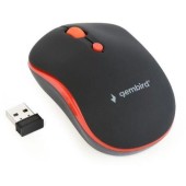 GEMBIRD Mouse wireless optic Gembird MUSW-4B-03-R, 1600 DPI, nano Usb (Rosu/Negru)