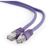 Gembird patchcord RJ45, cat. 6A,FTP, LSZH, 3m, purple