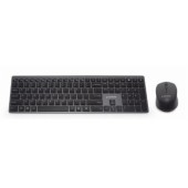 GEMBIRD Set tastatura/mouse wireless, Gembird, KBS Eclipse M500, Negru