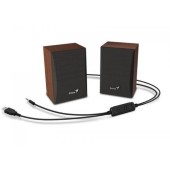 genius Boxe Genius SP-HF380BT 2.0, Bluetooth, Brown