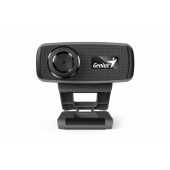 genius Camera Web Genius Facecam 1000X V2, Negru