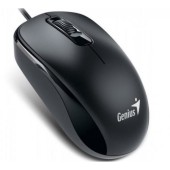 genius Mouse Genius cu fir, optic, DX110, 1200dpi, negru, plug and play, USB