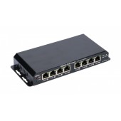 GIGABIT POE 8-7 PORT 24V 60W WITH POWER SUPPLY 24V / 48V 60W WITH POWER ADAPTER 24V 2.5A