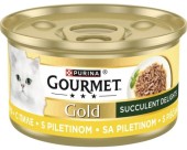 GOURMET GOLD Succulent Delight conserve pentru pisici, cu Pui 85g